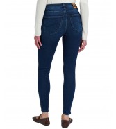 Jeansy Lee Scarlett High Zip 112385840 Dive Depper