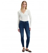 Jeansy Lee Scarlett High Zip 112385840 Dive Depper