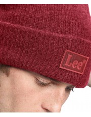 Czapka Lee CORE BEANIE 112385855 Tibetan Red