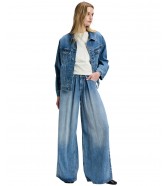 Jeansy Lee Pleated Jean 112385895 Preppy Blue