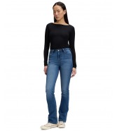 Koszulka Lee LS BOAT NECK TEE 112386181 Black