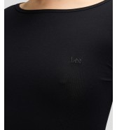 Koszulka Lee LS BOAT NECK TEE 112386181 Black