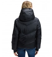Kurtka Lee SHORT HOODED PUFFER 112386185 Black