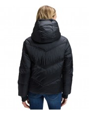 Kurtka Lee SHORT HOODED PUFFER 112386185 Black