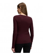 Koszulka Lee LS HENLEY 112386189 Velvet Beet