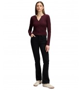 Koszulka Lee LS HENLEY 112386189 Velvet Beet