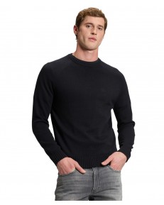 Sweter Lee RAGLAN SWEATER 112386279 Black