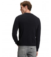 Sweter Lee RAGLAN SWEATER 112386279 Black