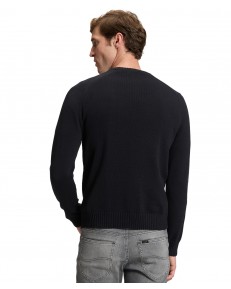 Sweter Lee RAGLAN SWEATER 112386279 Black