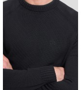 Sweter Lee RAGLAN SWEATER 112386279 Black