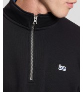 Bluza Lee PATCH HALF ZIP SWS 112386287 Black