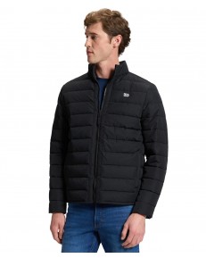 Kurtka Lee STAND COLLAR PUFFER JACKET 112386297 Black