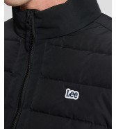 Kurtka Lee STAND COLLAR PUFFER JACKET 112386297 Black