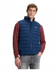Bezrękawnik Lee STAND COLLAR PUFFER VEST 112386298 Dress Blues