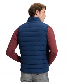 Bezrękawnik Lee STAND COLLAR PUFFER VEST 112386298 Dress Blues