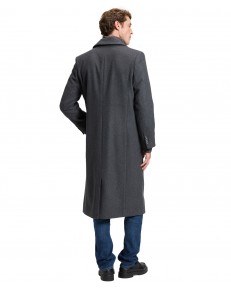 Płaszcz Lee LONG WOOL CAR COAT 112386303 Heather Grey