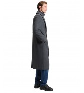 Płaszcz Lee LONG WOOL CAR COAT 112386303 Heather Grey