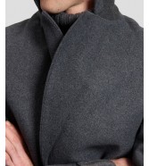 Płaszcz Lee LONG WOOL CAR COAT 112386303 Heather Grey