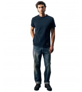 T-shirt Lee GOLD REGULAR TEE 112386313 Rebel Navy