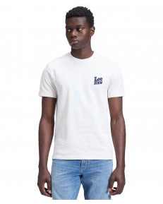 T-shirt Lee DENIM TEE 112386325 Ecru