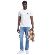 T-shirt Lee DENIM TEE 112386325 Ecru