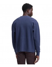 Koszulka Lee LS HENLEY 112386333 Indigo Heather