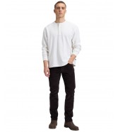 Koszulka Lee LS HENLEY 112386341 Ecru
