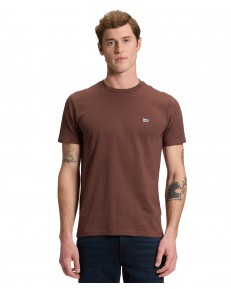 T-shirt Lee PATCH LOGO TEE 112386347 Shaved Chocolate