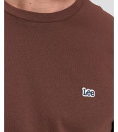 T-shirt Lee PATCH LOGO TEE 112386347 Shaved Chocolate