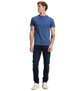 T-shirt Lee PATCH LOGO TEE 112386350 Navy Mele