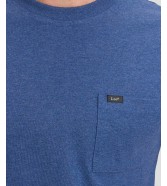 T-shirt Lee PATCH LOGO TEE 112386350 Navy Mele