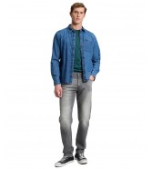 Koszula Lee LEESURE SHIRT 112386366 Silver Moon