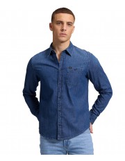 Koszula Lee LEESURE SHIRT 112386373 Keep Up Blues