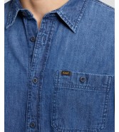 Koszula Lee LEESURE SHIRT 112386373 Keep Up Blues