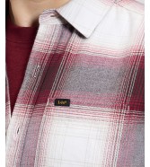 Koszula Lee LEESURE SHIRT 112386410 Tibetan Red
