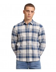 Koszula Lee LEESURE SHIRT 112386411 Dress Blues