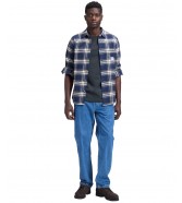Koszula Lee WORKWEAR SHIRT 2.0 112386428 Insignia Blue