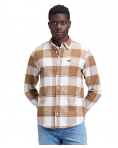 Koszula Lee LEESURE SHIRT 112386431 Ecru