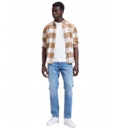 Koszula Lee LEESURE SHIRT 112386431 Ecru