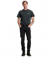 T-shirt Lee SS SMALL LOGO TEE 112386436 Washed Black