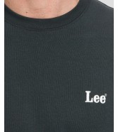 T-shirt Lee SS SMALL LOGO TEE 112386436 Washed Black