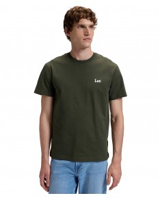 T-shirt Lee SS SMALL LOGO TEE 112386437 Deep Depths