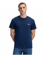 T-shirt Lee SS SMALL LOGO TEE 112386439 Dress Blues