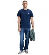 T-shirt Lee SS SMALL LOGO TEE 112386439 Dress Blues
