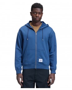 Bluza Lee WORKWEAR FULL ZIP HOODIE 112386605 Insignia Blue