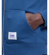 Bluza Lee WORKWEAR FULL ZIP HOODIE 112386605 Insignia Blue
