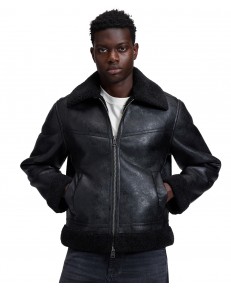 Kurtka Lee AVIATOR JACKET 112386613 Black