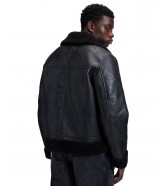 Kurtka Lee AVIATOR JACKET 112386613 Black