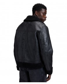 Kurtka Lee AVIATOR JACKET 112386613 Black