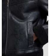 Kurtka Lee AVIATOR JACKET 112386613 Black